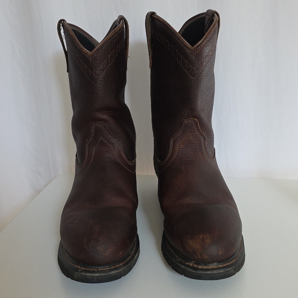 Ariat Mens Brown Waterproof Work Boots. Size 12EE